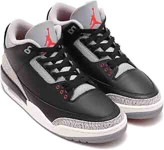 Nike Air Jordan 3 ブラック/グレー/レッド Amazon | [ナイキ] エア ジョーダン 3 レトロ AIR JORDAN 3